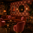 Load image into Gallery viewer, Bernadete Boulevard Orange Retro Peel and Stick and Traditional Wallpaper

