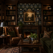 Load image into Gallery viewer, Abchurch Lane Moody Victorian Peel and Stick and Traditional Wallpaper
