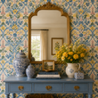 Load image into Gallery viewer, Elisa Jane Vintage Kitsch Floral Peel and Stick and Traditional Wallpaper
