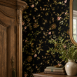 Load image into Gallery viewer, Primrose Hill Dark and Moody Vintage Floral Peel and Stick and Traditional Wallpaper
