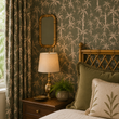 Load image into Gallery viewer, Tommy Vintage Tropical Palm Tree Peel and Stick and Traditional Wallpaper
