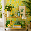 Load image into Gallery viewer, Lemon Squeeze Bold Retro Peel and Stick and Traditional Wallpaper
