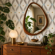 Load image into Gallery viewer, Alton Street Geometric Mid-Century Modern Peel and Stick and Traditional Wallpaper
