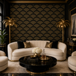 Load image into Gallery viewer, Belgrade Road Moody Art-Deco Peel and Stick and Traditional Wallpaper
