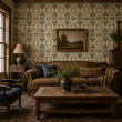 Load image into Gallery viewer, Clariece Vintage Cottage Floral Peel and Stick and Traditional Wallpaper
