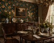Load image into Gallery viewer, Avalon Court Vintage Floral Peel and Stick and Traditional Wallpaper
