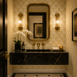 Load image into Gallery viewer, Astel Avenue Gold Art Deco Peel and Stick and Traditional Wallpaper
