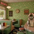 Load image into Gallery viewer, Park View Tropical Retro Peel and Stick and Traditional Wallpaper
