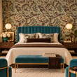 Load image into Gallery viewer, Alexandria Place Paisley Peel and Stick and Traditional Wallpaper
