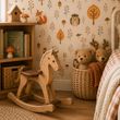 Load image into Gallery viewer, Mathew Road Woodland Animals Peel and Stick and Traditional Wallpaper
