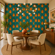Load image into Gallery viewer, Goswell Road Retro Floral Peel and Stick and Traditional Wallpaper
