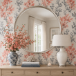 Load image into Gallery viewer, Coral Cove Botanical Tropical Watercolor Peel and Stick and Traditional Wallpaper
