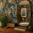 Load image into Gallery viewer, Auckland Gardens Vintage Tropical Peel and Stick and Traditional Wallpaper
