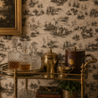 Load image into Gallery viewer, Pitchford Street Toile Peel and Stick and Traditional Wallpaper
