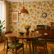 Load image into Gallery viewer, Arlette Vintage Boho Floral Peel and Stick and Traditional Wallpaper
