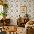 Load image into Gallery viewer, Alton Street Geometric Mid-Century Modern Peel and Stick and Traditional Wallpaper

