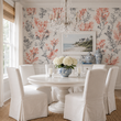 Load image into Gallery viewer, Coral Cove Botanical Tropical Watercolor Peel and Stick and Traditional Wallpaper
