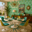 Load image into Gallery viewer, Bright Street Mid Century Modern Atomic Peel and Stick and Traditional Wallpaper
