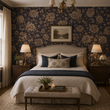 Load image into Gallery viewer, Windsor Road Victorian Floral Peel and Stick and Traditional Wallpaper
