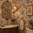 Load image into Gallery viewer, Queen Isabella Way Vintage Floral Peel and Stick and Traditional Wallpaper
