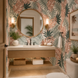 Load image into Gallery viewer, Antigua Walk Tropical Palm Peel and Stick and Traditional Wallpaper
