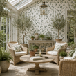 Load image into Gallery viewer, Brook Lane Eucalyptus Garden Peel and Stick and Traditional Wallpaper
