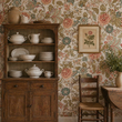Load image into Gallery viewer, Queen Isabella Way Vintage Floral Peel and Stick and Traditional Wallpaper

