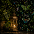 Load image into Gallery viewer, Baird Gardens Butterfly Botanical Peel and Stick and Traditional Wallpaper
