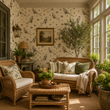 Load image into Gallery viewer, Pheasant Grove Beige Victorian Pheasant Peel and Stick and Traditional Wallpaper
