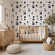Load image into Gallery viewer, Amblecote Close Woodland Owl Peel and Stick and Traditional Wallpaper

