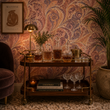 Load image into Gallery viewer, Roberta Funky Boho Floral Peel and Stick and Traditional Wallpaper
