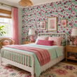 Load image into Gallery viewer, Amelia Court Flower Garden Peel and Stick and Traditional Wallpaper
