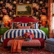 Load image into Gallery viewer, Peonies Victorian Moody Peel and Stick and Traditional Wallpaper
