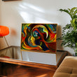 Load image into Gallery viewer, Colorful Abstract Woman&#39;s Profile Wall Art Print
