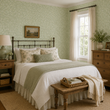 Load image into Gallery viewer, Allestree Road Farmhouse Botanical Peel and Stick and Traditional Wallpaper
