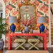 Load image into Gallery viewer, Carbrook Mews Peacock Chinoiserie  Peel and Stick and Traditional Wallpaper
