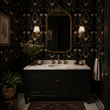 Load image into Gallery viewer, Chancery Lane Victorian Botanical Floral Peel and Stick and Traditional Wallpaper

