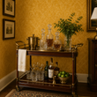 Load image into Gallery viewer, Avaondale Rise Gold Victorian Damask Peel and Stick and Traditional Wallpaper

