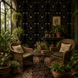 Load image into Gallery viewer, Chancery Lane Victorian Botanical Floral Peel and Stick and Traditional Wallpaper
