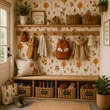Load image into Gallery viewer, Mathew Road Woodland Animals Peel and Stick and Traditional Wallpaper
