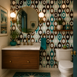 Load image into Gallery viewer, Balfe Street Mid-Century Modern Retro Peel and Stick and Traditional Wallpaper
