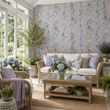 Load image into Gallery viewer, Ebury Mews Watercolor Floral Wallpaper
