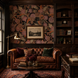 Load image into Gallery viewer, Beale Place Victorian Botanical Peel and Stick and Traditional Wallpaper
