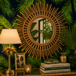 Load image into Gallery viewer, Polquhap Grove Tropical Palms Peel and Stick and Traditional Wallpaper
