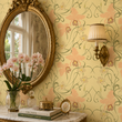 Load image into Gallery viewer, Victorian Botanical Iris Floral Peel and Stick and Traditional Wallpaper
