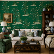 Load image into Gallery viewer, Agusta Way Botanical Chinoiserie Peel and Stick and Traditional Wallpaper
