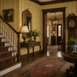 Load image into Gallery viewer, Klarice Victorian Gold Baroque Stripe Peel and Stick and Traditional Wallpaper
