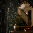 Load image into Gallery viewer, Lavenside Crescent Antique Art Deco Botanical Peel and Stick and Traditional Wallpaper
