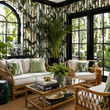 Load image into Gallery viewer, Algiers Road Tropical Palm Peel and Stick and Traditional Wallpaper
