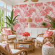 Load image into Gallery viewer, Boleyn Gardens Victorian Toile Peel and Stick and Traditional Wallpaper
